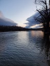 River Life Sunset