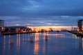 River Liffey At Sunrise