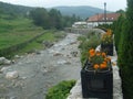 River Lim near monastery Mileseva Prijepolje Serbia Royalty Free Stock Photo