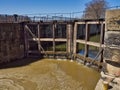 River locks located in Zanesville Ohio