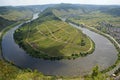 River loop, Bremm, Germany, Europe