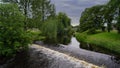 River Lossie in Elgin in  Scotland Royalty Free Stock Photo