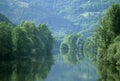 The river lot midi pyrenees france