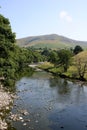 River Lune, Fell Head, near Lowgill, Cumbria Royalty Free Stock Photo