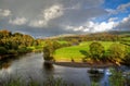 River Lune in Kirkby Lonsdale Royalty Free Stock Photo