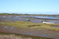 River Lune at Sunderland Point, boats at low tide