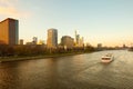 River Main and cityscape of Frankfurt