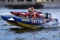 River marathon Oreshek Fortress race in St. Petersburg, Russia