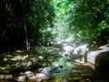 river Meemure village, Sri lanka