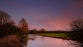 River Meon near Exton, Hampshire, UK