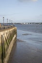 River Mersey, Pier Head, Liverpool Royalty Free Stock Photo