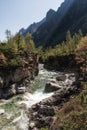 River Middle Sakukan in Kodar Mountains in Siberia, Transbaikalia