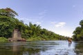 River Miel in Baracoa, Cuba Royalty Free Stock Photo