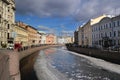 St. Petersburg, River Moika Royalty Free Stock Photo