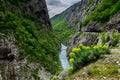 River Moraca in Montenegro mountains. Royalty Free Stock Photo