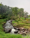 River on the Mountain - Le Eminence Royalty Free Stock Photo