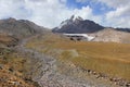 The river near Kazbek Mount (Georgia) Royalty Free Stock Photo