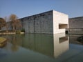 River near liangzhu museum 045