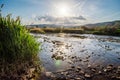 River near by village Alcili in Turkey