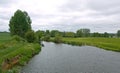 River Nene Cambridgeshire UK Royalty Free Stock Photo