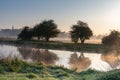 River nene at dawn