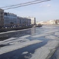 River Newa at St. Petersburg