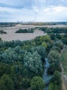 River Nidda and Frankfurt