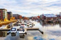 River Nidelva, Trondheim Royalty Free Stock Photo