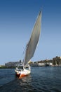 River Nile near Aswan in Southern Egypt