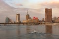 River Nile View of Central Cairo, Egypt