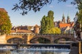 River in Old Town-Nuremberg-Germany