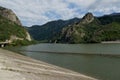 Olt valley at Cozia, Valcea, Romania Royalty Free Stock Photo