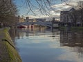 River Ouse and Lendal Bridge in York, England Royalty Free Stock Photo