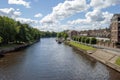 The River Ouse in York Royalty Free Stock Photo