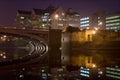 River Ouse in York and Aviva office building