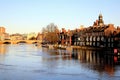 River Ouse, York. Royalty Free Stock Photo