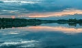 River, ozerna, ruza, decline, evening, sunset