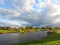 River Pakalne and Rusne island, Lithuania