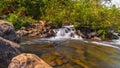 Palpala River near lulung, Similipal National Park,Orissa. Royalty Free Stock Photo