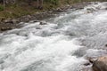 River panjkora crystal clear water river in upper Dir, Pakistan Royalty Free Stock Photo
