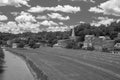 River and a path way in Galena Royalty Free Stock Photo