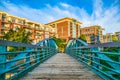 River Place Bridge in Downtown Greenville South Carolina Royalty Free Stock Photo