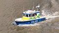 River Police Boat. Marine Police Force