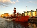 River port in Dundee.