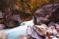 River of Pozar at Aridaia Royalty Free Stock Photo