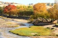 River in prairie Royalty Free Stock Photo