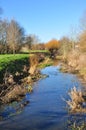 River Purwell beside Walsworth Common, Hitchin
