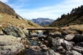 River in the Pyrenees Royalty Free Stock Photo