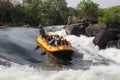 River Rafting through the difficult waters of Dandeli