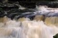 Bushkill Falls river in Pennsylvania Royalty Free Stock Photo